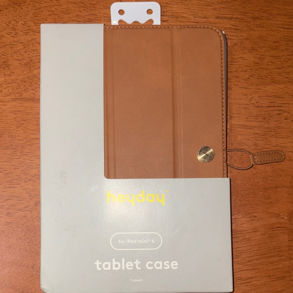 Heyday Brown Tablet Case for iPad Mini 6